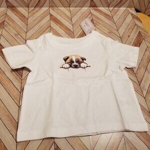 Baby Shirt – St. Bernard Puppy Graphic Tee